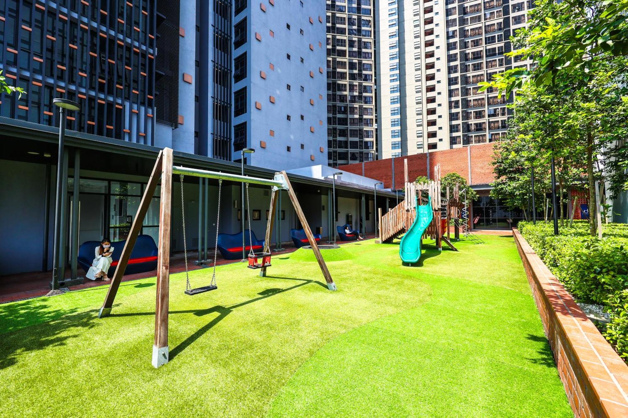 شقة Millerz Square By Mykey كوالالمبور المظهر الخارجي الصورة Children's playground
