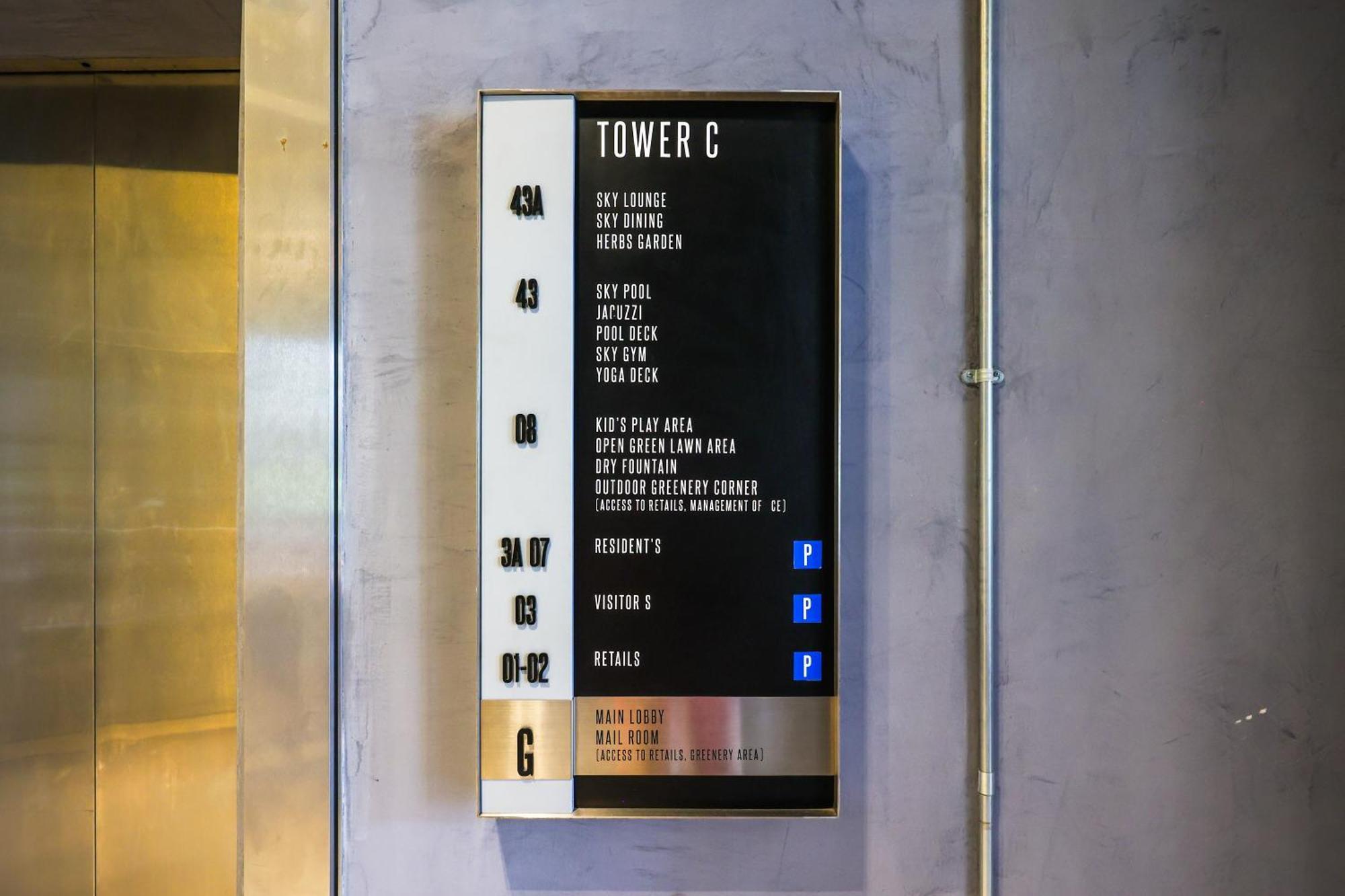 شقة Millerz Square By Mykey كوالالمبور المظهر الخارجي الصورة Elevator directory