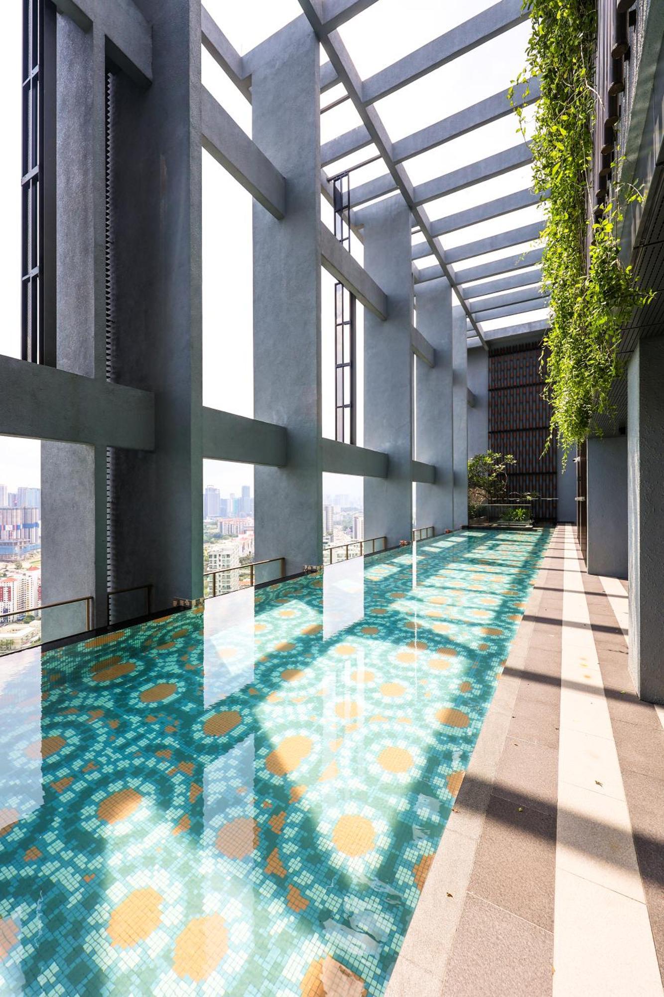 شقة Millerz Square By Mykey كوالالمبور المظهر الخارجي الصورة Sky Pool
