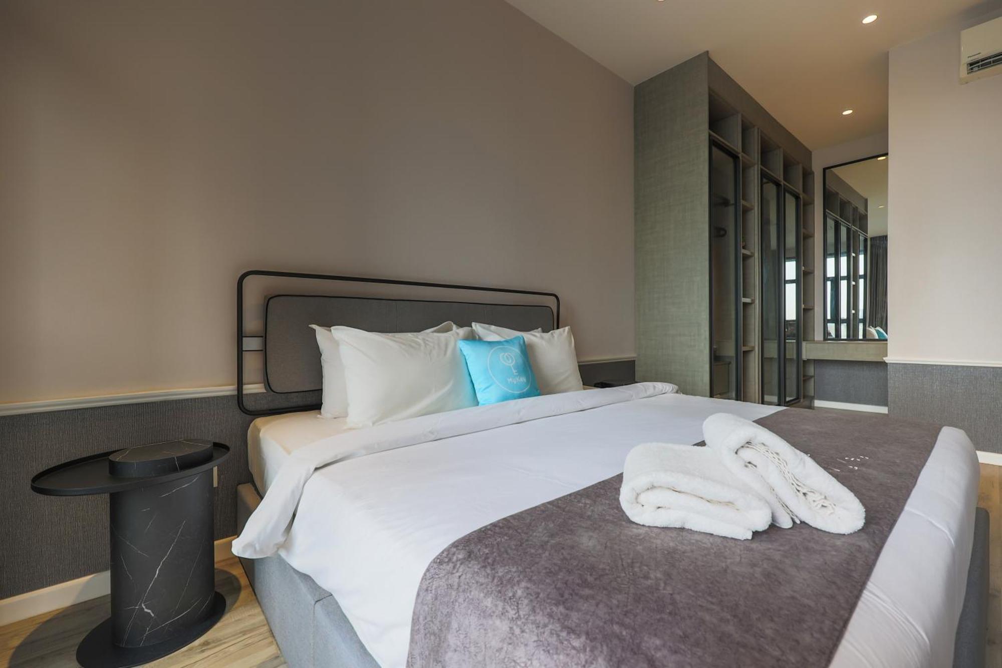 شقة Millerz Square By Mykey كوالالمبور المظهر الخارجي الصورة A bedroom at the hotel
