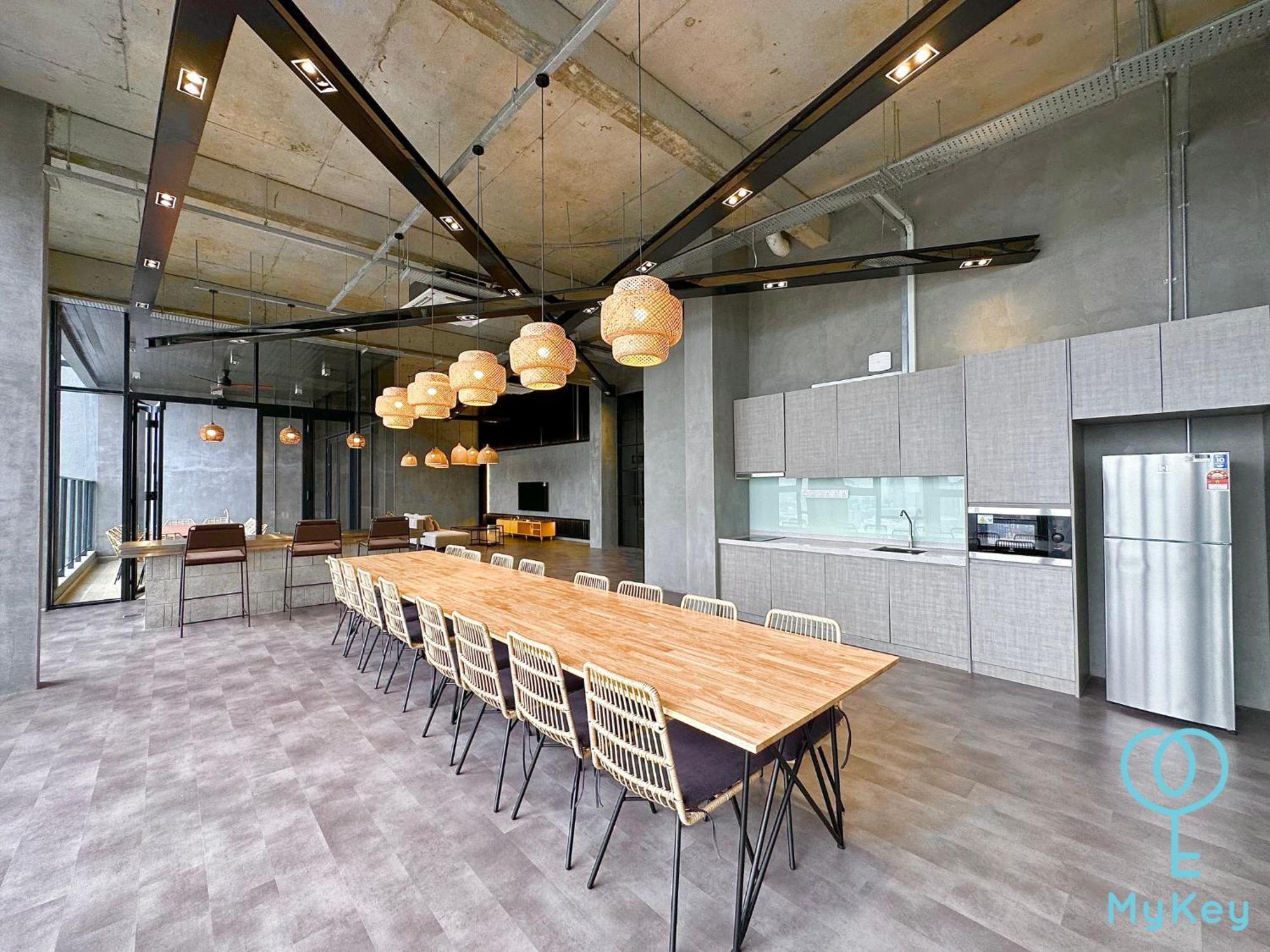شقة Millerz Square By Mykey كوالالمبور المظهر الخارجي الصورة The kitchen at the 10th floor