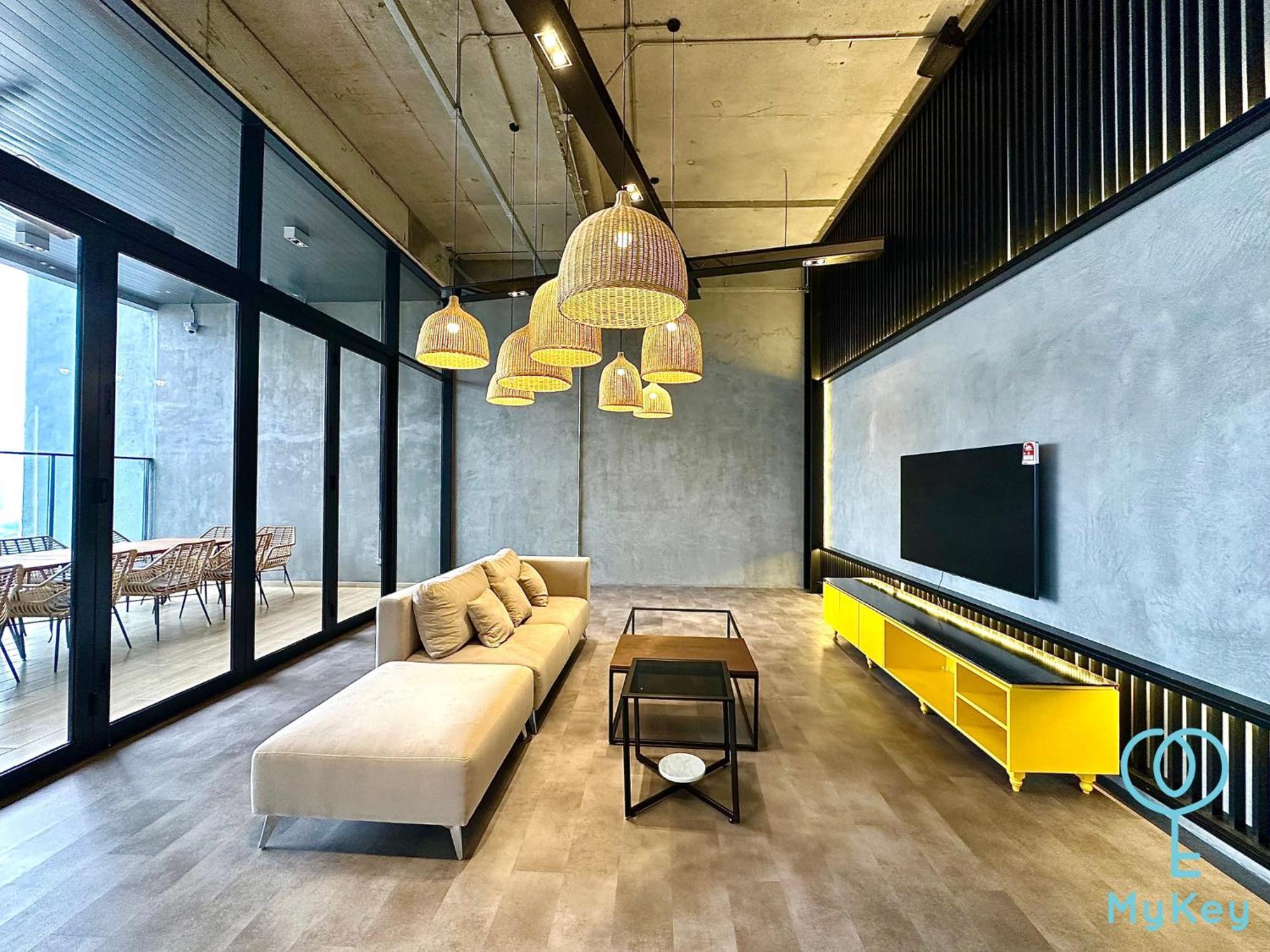 شقة Millerz Square By Mykey كوالالمبور المظهر الخارجي الصورة The common room at the 10th floor